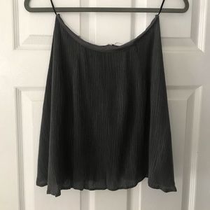 Grey Mini Skirt - Size Medium